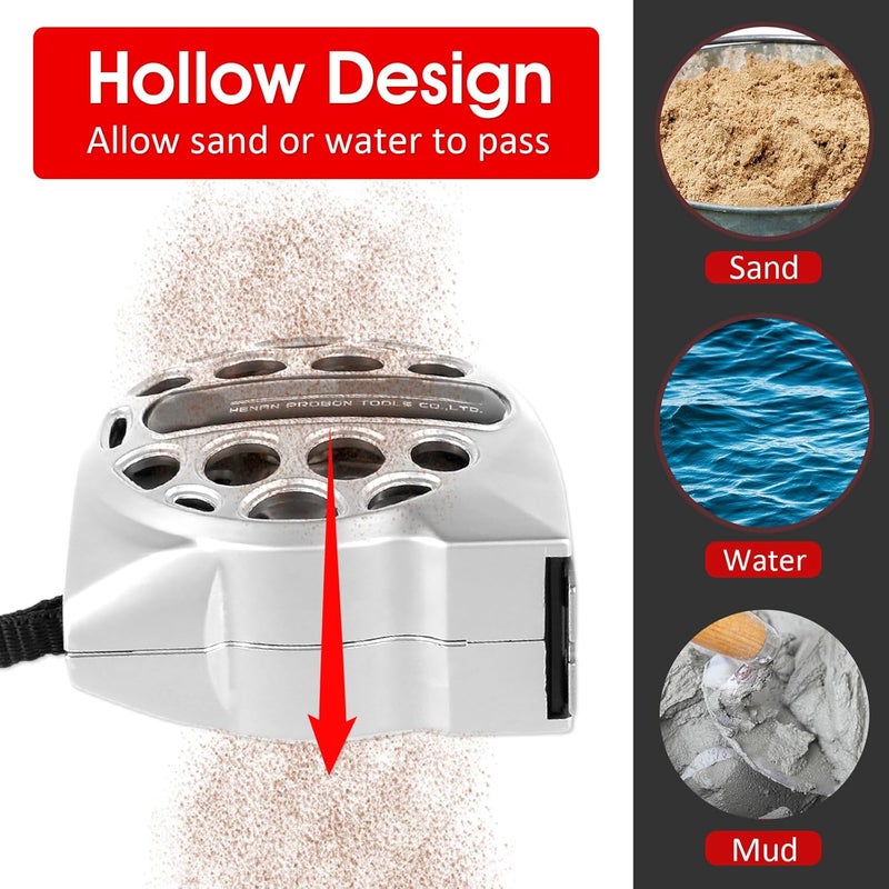 HOTBEST 2 Pack Tape Measure 9.8FT/3M Stainless Steel Measuring Tape with Double Sided Scale Waterproof Retractable Measure Ruler Handy Measurement Tape for Construction Household Woodworking - Image 4